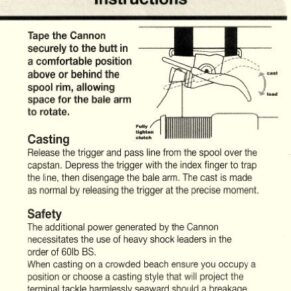 breakaway casting canon aid