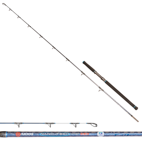 Akios Nanotech Sport Boat rod Class 15-20lb