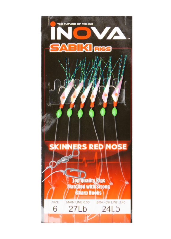 INOVA Skinners Red Nose SABIKI Rigs