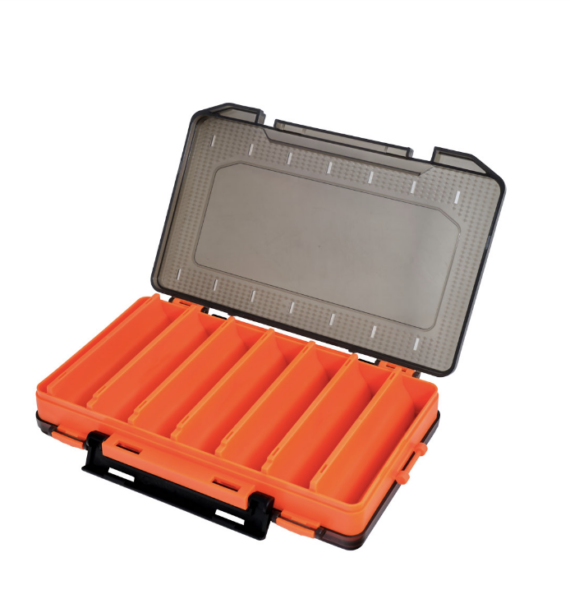 Double Sided Lure Box 14 Compartment Orange Size