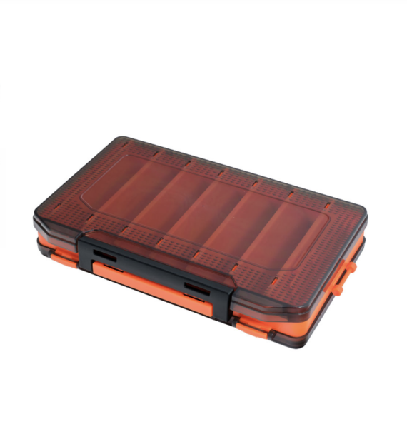 Double Sided Lure Box 14 Compartment Orange Size  200*135*47mm