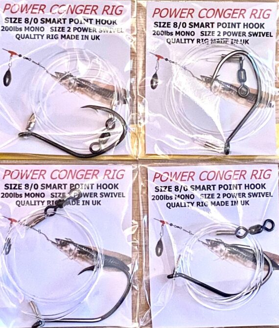 Power Conger Rig Size 8/0 Smart Point Hook