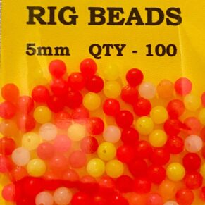 Rig Beads Mixed Colour 5mm