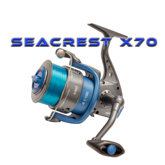 Triad Seacreast X70 Fixed Spool Loaded With 20lb Mono